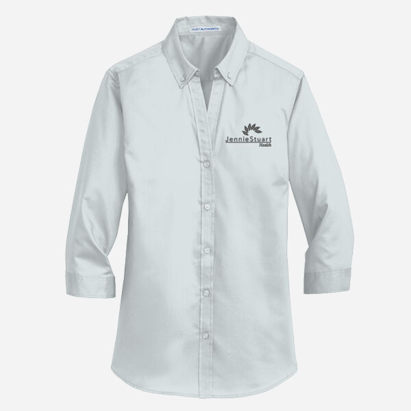 Ladies 3/4 Sleeve SuperPro Twill Shirt Thumbnail